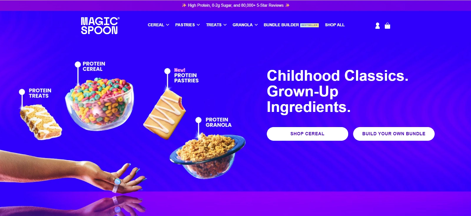 Magic Spoon Shopify Store